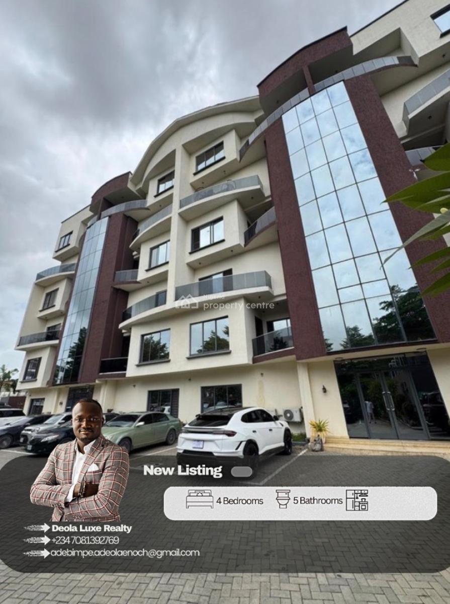 Contemporary 4 Bedroom Maisonette with a Stunning View Plus a Bq, Banana Island, Banana Island, Ikoyi, Lagos, Terraced Duplex for Rent