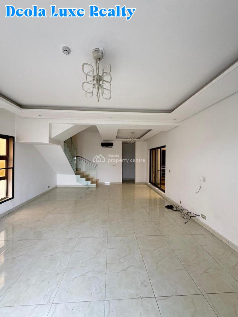 Contemporary 4 Bedroom Maisonette with a Stunning View Plus a Bq, Banana Island, Banana Island, Ikoyi, Lagos, Terraced Duplex for Rent