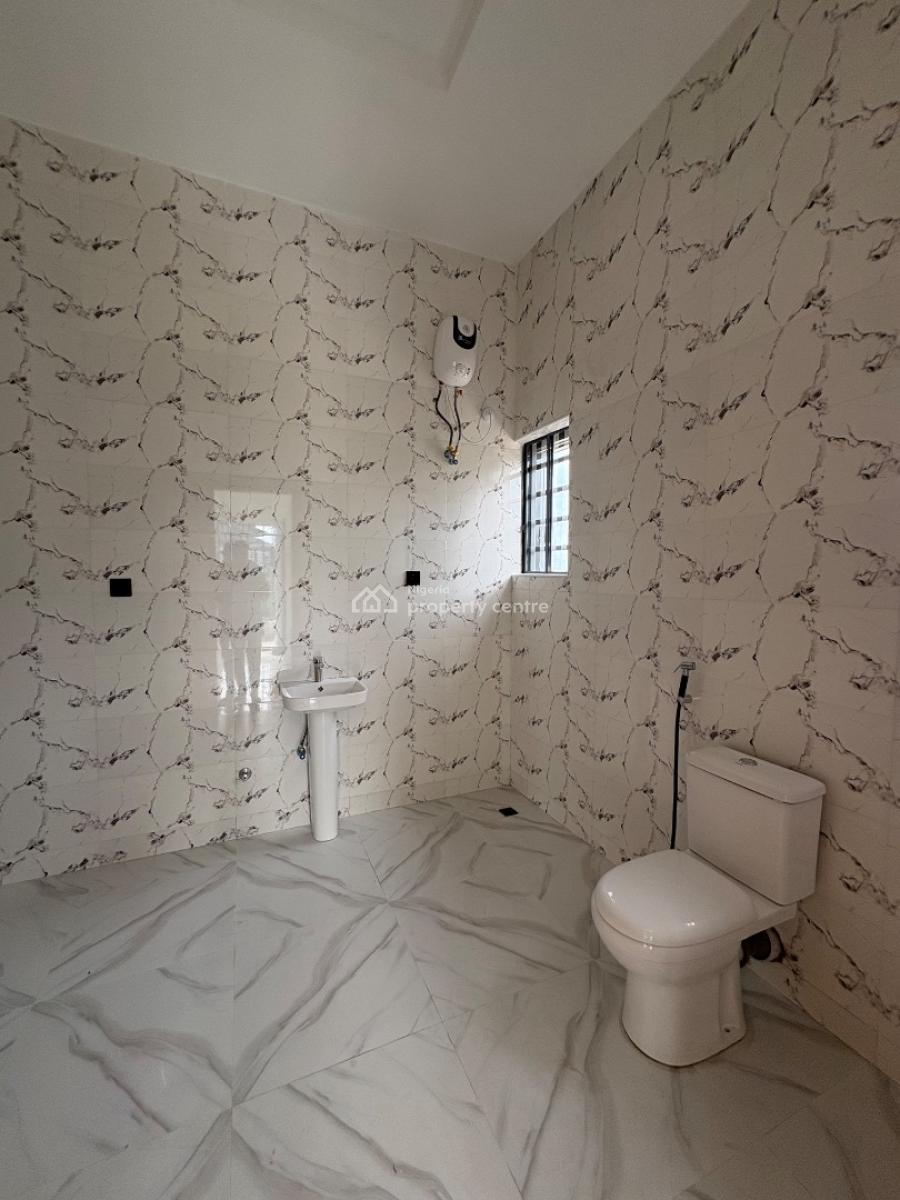 Beautiful Finished 4 Bedroom Home with a Bq in a Highly Secured Estate, Sapphire Garden Estate, Abijo, Lekki, Lagos, Semi-detached Duplex for Sale