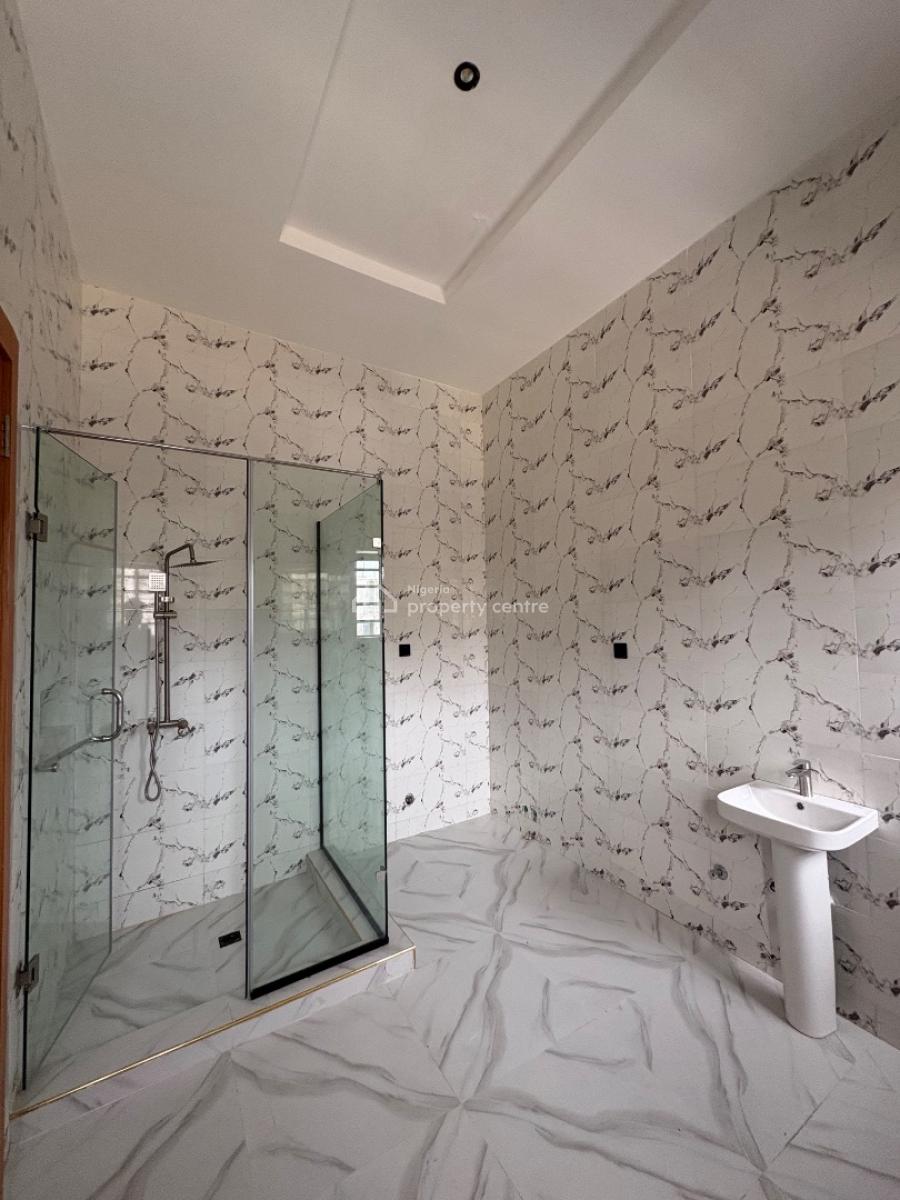 Beautiful Finished 4 Bedroom Home with a Bq in a Highly Secured Estate, Sapphire Garden Estate, Abijo, Lekki, Lagos, Semi-detached Duplex for Sale