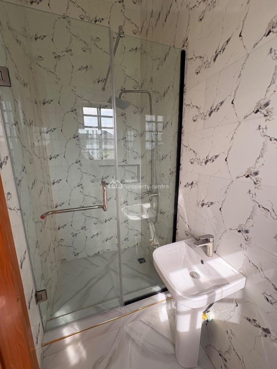 Beautiful Finished 4 Bedroom Home with a Bq in a Highly Secured Estate, Sapphire Garden Estate, Abijo, Lekki, Lagos, Semi-detached Duplex for Sale