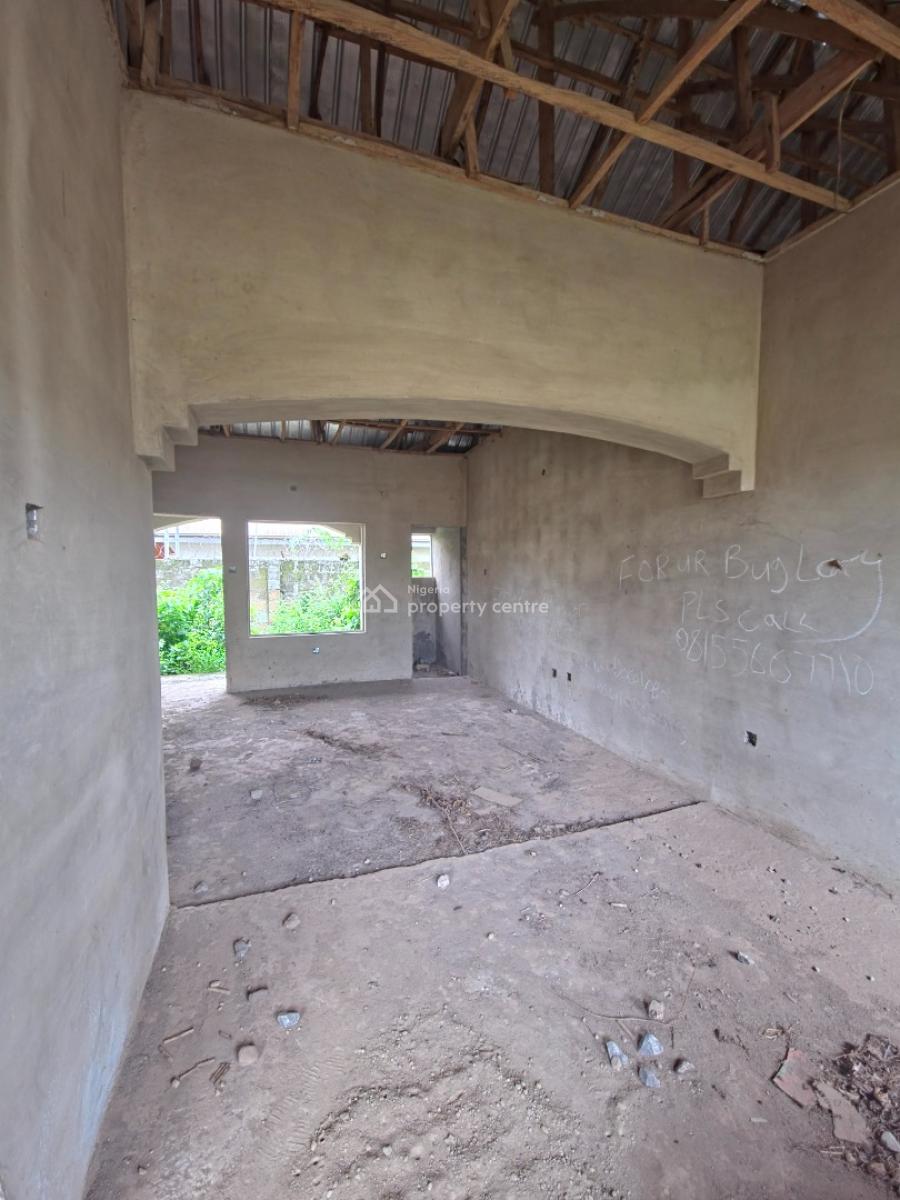 Advanced Shell Stage Twin 3-bedroom All-ensuite Bungalow, Emmanuel Estate, Alaja Area, Off Nihort – Ile Titun Road, Jericho, Ibadan, Oyo, Semi-detached Bungalow for Sale