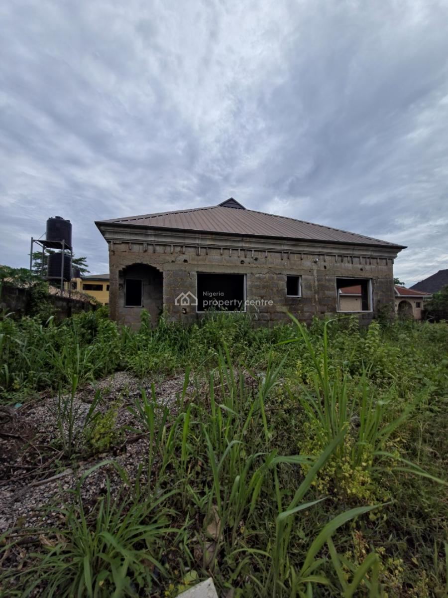 Advanced Shell Stage Twin 3-bedroom All-ensuite Bungalow, Emmanuel Estate, Alaja Area, Off Nihort – Ile Titun Road, Jericho, Ibadan, Oyo, Semi-detached Bungalow for Sale