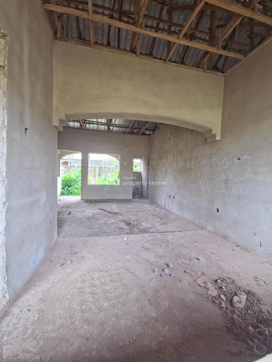 Advanced Shell Stage Twin 3-bedroom All-ensuite Bungalow, Emmanuel Estate, Alaja Area, Off Nihort – Ile Titun Road, Jericho, Ibadan, Oyo, Semi-detached Bungalow for Sale