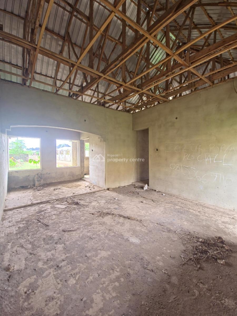 Advanced Shell Stage Twin 3-bedroom All-ensuite Bungalow, Emmanuel Estate, Alaja Area, Off Nihort – Ile Titun Road, Jericho, Ibadan, Oyo, Semi-detached Bungalow for Sale