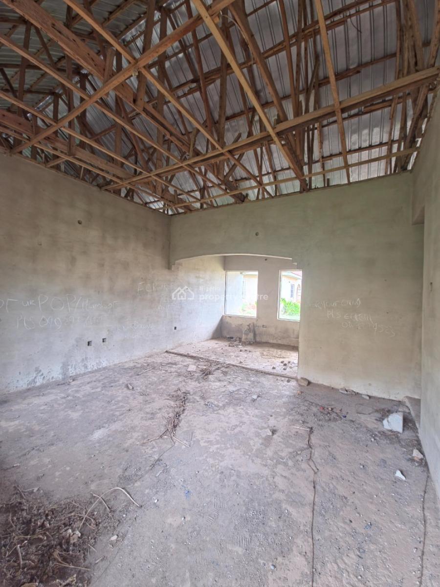 Advanced Shell Stage Twin 3-bedroom All-ensuite Bungalow, Emmanuel Estate, Alaja Area, Off Nihort – Ile Titun Road, Jericho, Ibadan, Oyo, Semi-detached Bungalow for Sale