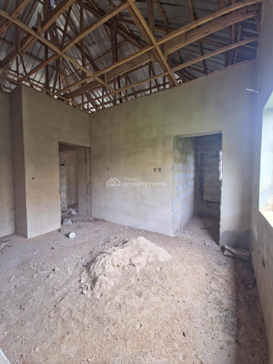 Advanced Shell Stage Twin 3-bedroom All-ensuite Bungalow, Emmanuel Estate, Alaja Area, Off Nihort – Ile Titun Road, Jericho, Ibadan, Oyo, Semi-detached Bungalow for Sale
