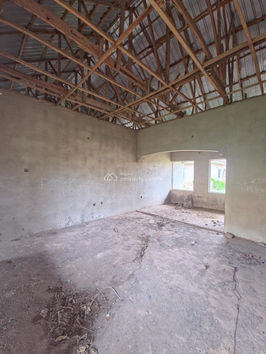 Advanced Shell Stage Twin 3-bedroom All-ensuite Bungalow, Emmanuel Estate, Alaja Area, Off Nihort – Ile Titun Road, Jericho, Ibadan, Oyo, Semi-detached Bungalow for Sale