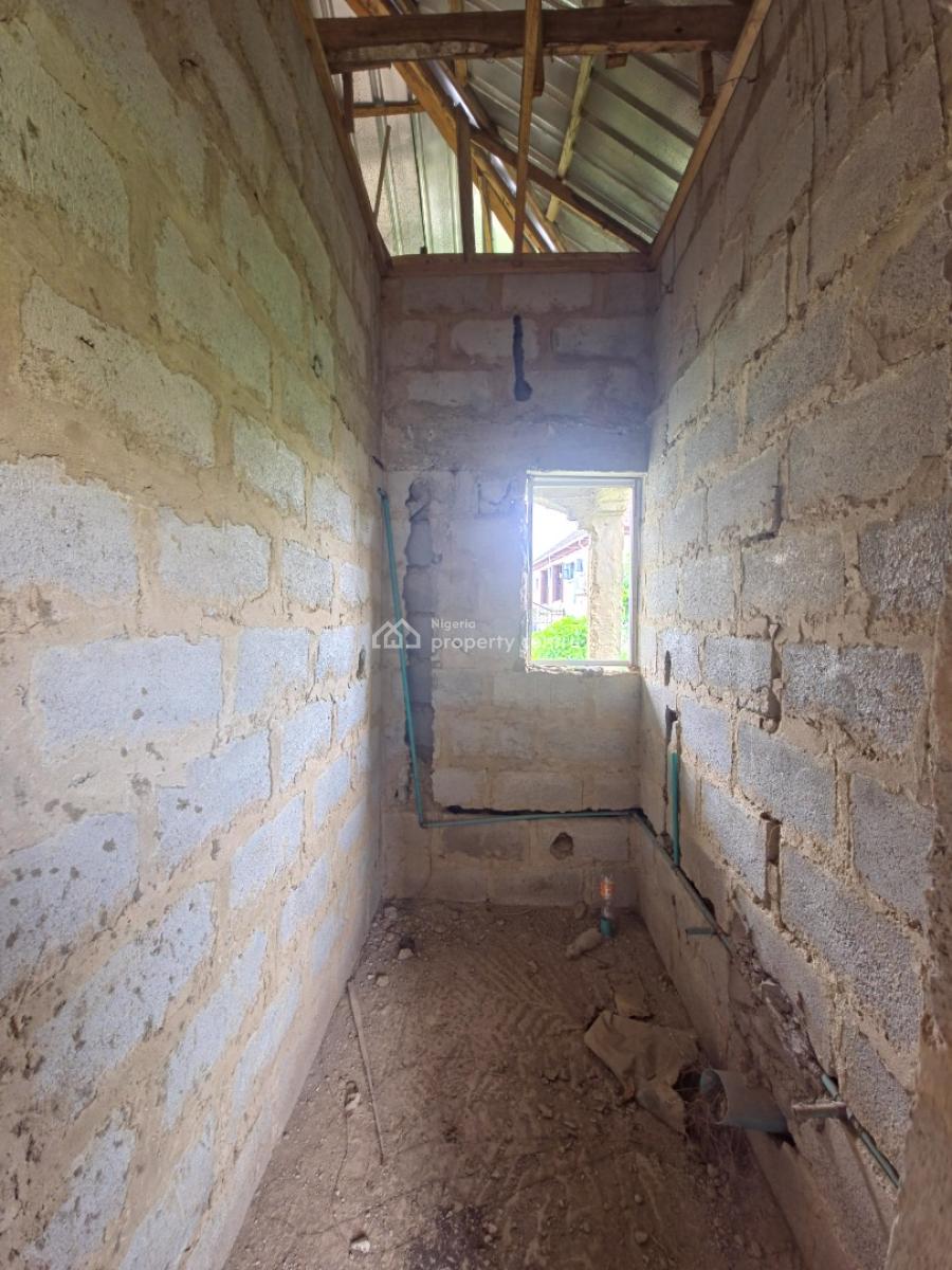 Advanced Shell Stage Twin 3-bedroom All-ensuite Bungalow, Emmanuel Estate, Alaja Area, Off Nihort – Ile Titun Road, Jericho, Ibadan, Oyo, Semi-detached Bungalow for Sale