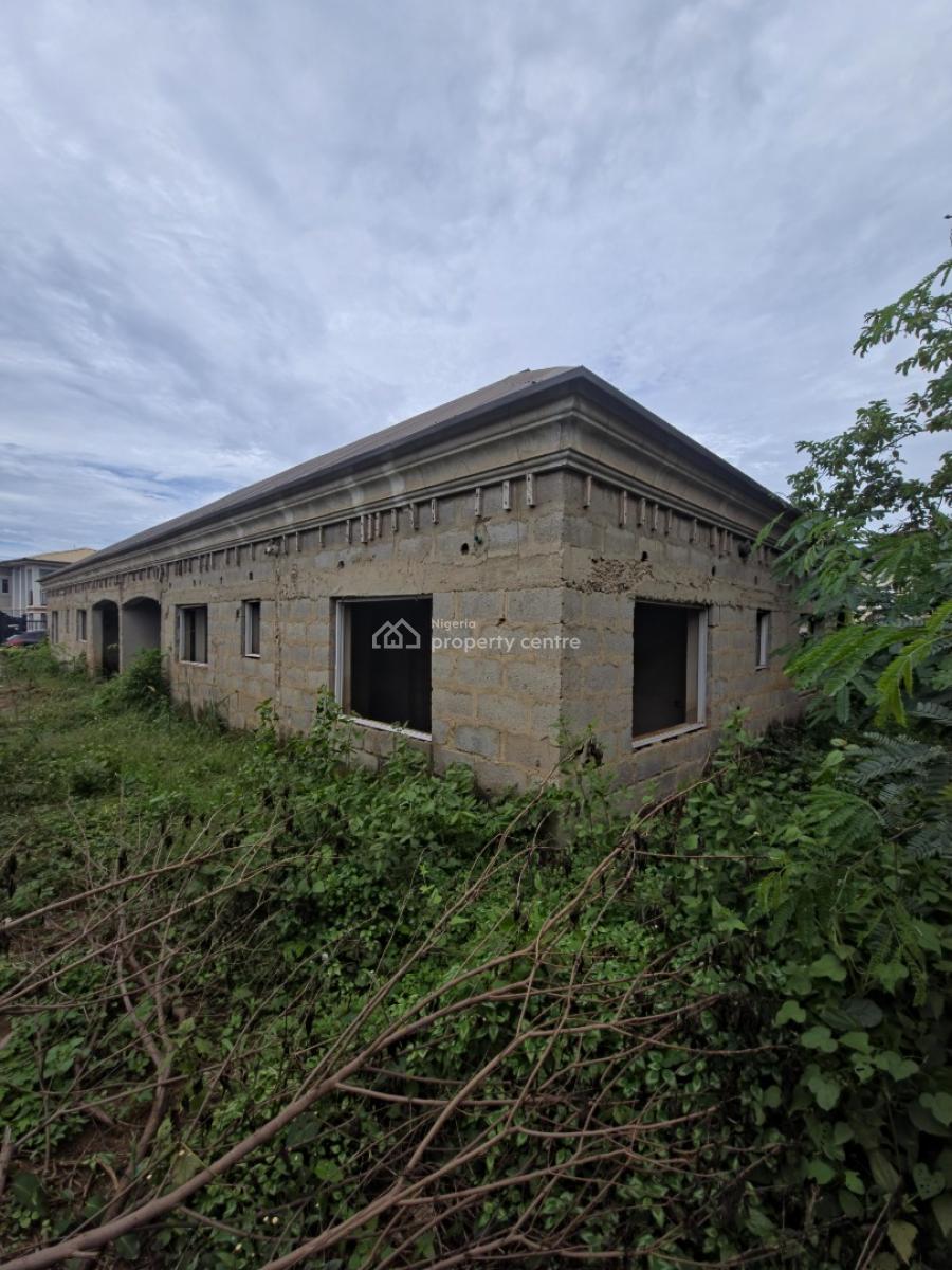 Advanced Shell Stage Twin 3-bedroom All-ensuite Bungalow, Emmanuel Estate, Alaja Area, Off Nihort – Ile Titun Road, Jericho, Ibadan, Oyo, Semi-detached Bungalow for Sale