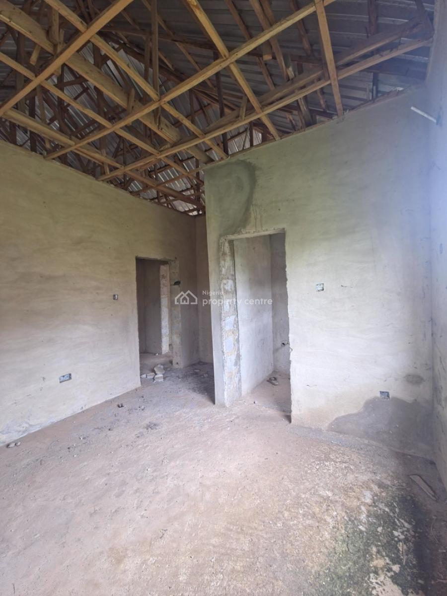 Advanced Shell Stage Twin 3-bedroom All-ensuite Bungalow, Emmanuel Estate, Alaja Area, Off Nihort – Ile Titun Road, Jericho, Ibadan, Oyo, Semi-detached Bungalow for Sale