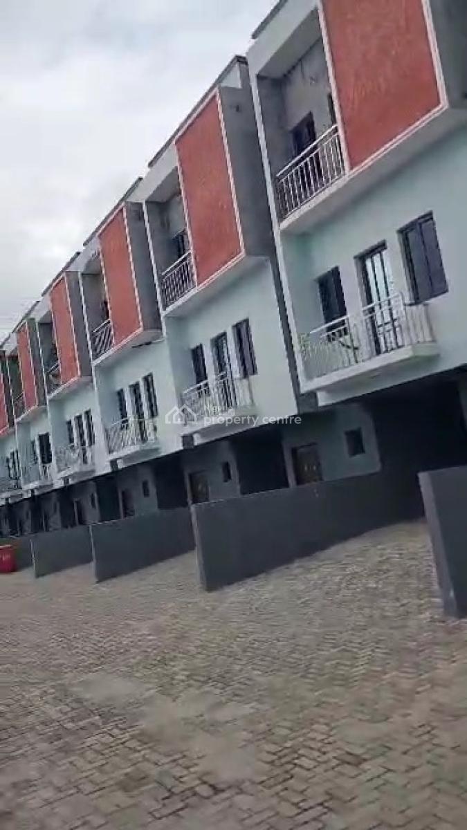 Distress Auction Newly  4  Bedroom Terrace Inside an Estate Cofo, Lagos Business School Lbs., Ajah, Lagos, Terraced Duplex for Sale