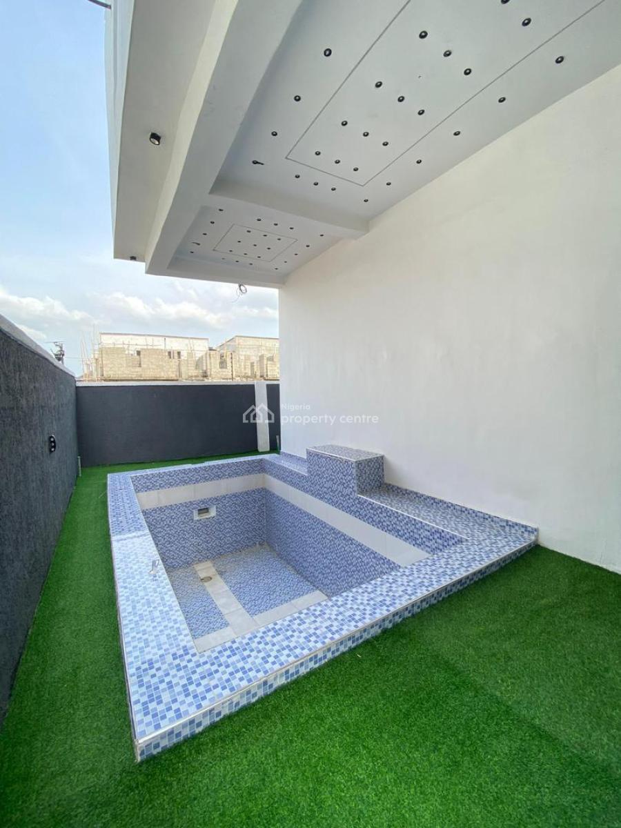 Stunning, 5 Bedroom Fully Detached Duplex with Pool in a Secure Estate, Sangotedo, Ajah, Lagos, Detached Duplex for Sale