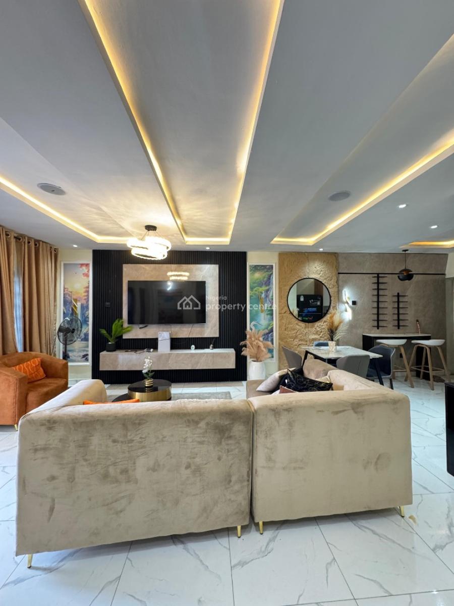 Newly Built Furnished 3 Bedroom Apartment Close to Bode Thomas Street, Ogunlana Drive, Adelabu, Alaka Estate, Kilo Marsha, Leisure Mall, Surulere, Lagos, Block of Flats for Sale