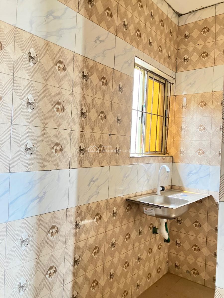 Beautiful Newly Built Mini Flat Upstairs with Water Heater, Gated Secured Estate in Adeniyi Jones Ikeja, Adeniyi Jones, Ikeja, Lagos, Mini Flat (room and Parlour) for Rent