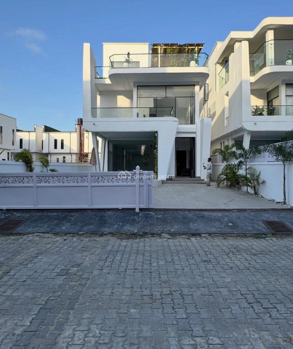 Luxurious 5bed Detached Duplex + Bq + Pooo + Cinema, Chevron, Lekki, Lagos, Detached Duplex for Sale