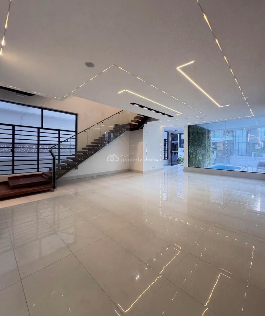 Luxurious 5bed Detached Duplex + Bq + Pooo + Cinema, Chevron, Lekki, Lagos, Detached Duplex for Sale