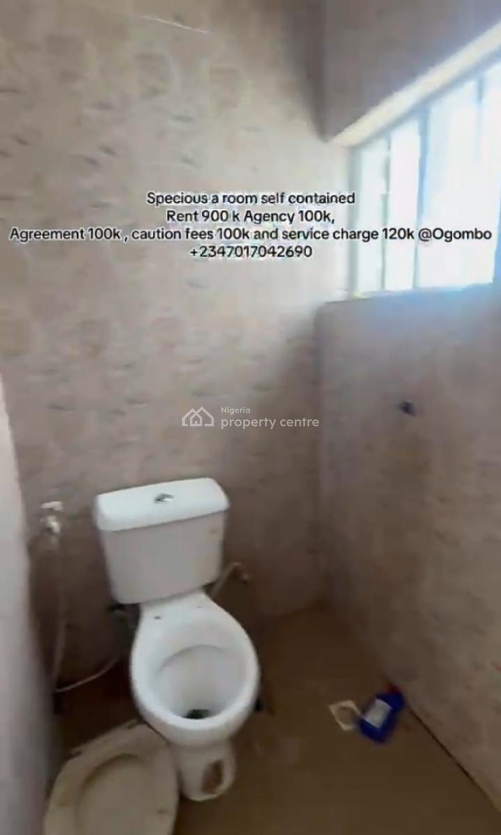 Spacious  Room Selfcon at Murinu Estate Ogombo { Video}, Murinu Estate, Ogombo, Ajah, Lagos, Self Contain (single Rooms) for Rent