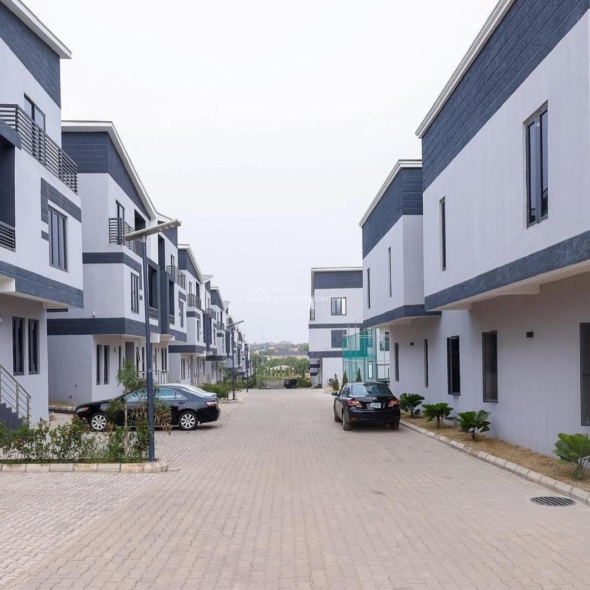 Newly Built 5 Bedroom Semi-detached Duplex with Bq, Kado, Abuja, Semi-detached Duplex for Sale