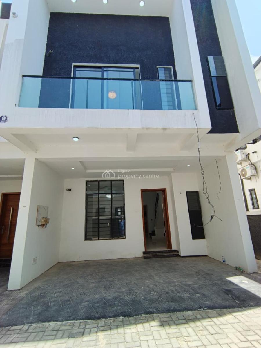 Lucury 4 Bedroom Terrace Duplex with Bq  in Serene Location, Orichiird, Lekki, Lagos, Terraced Duplex for Sale