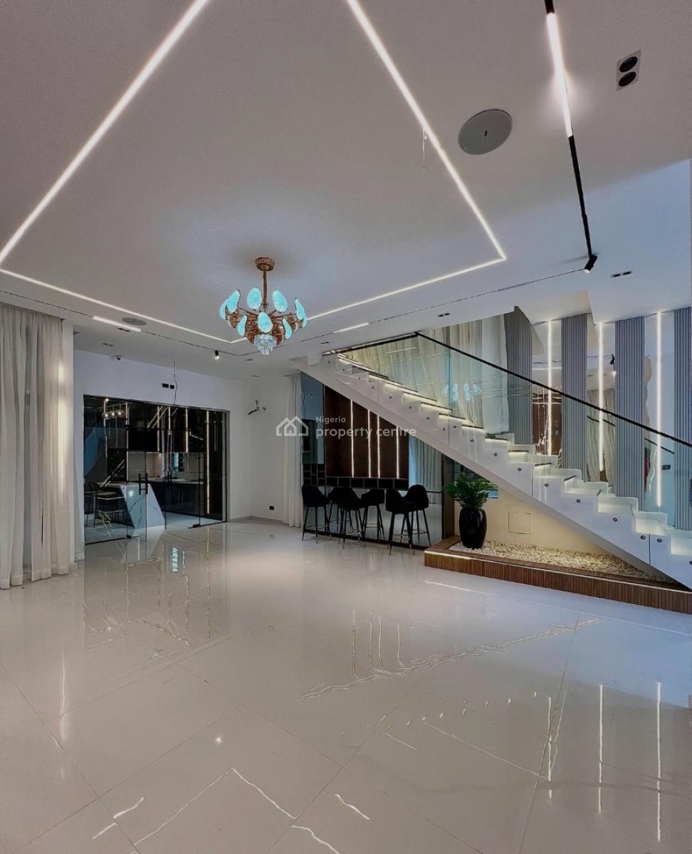 Luxury 5 Bedroom Fully Detached Swimming Pool Duplex, Chevron 2nd Tollgate, Lekki, Lagos, Detached Duplex for Sale