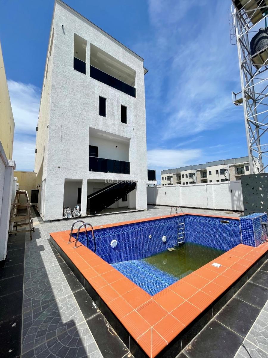 New Built 5 Bedroom Home, Guzape District, Abuja, Detached Duplex for Sale