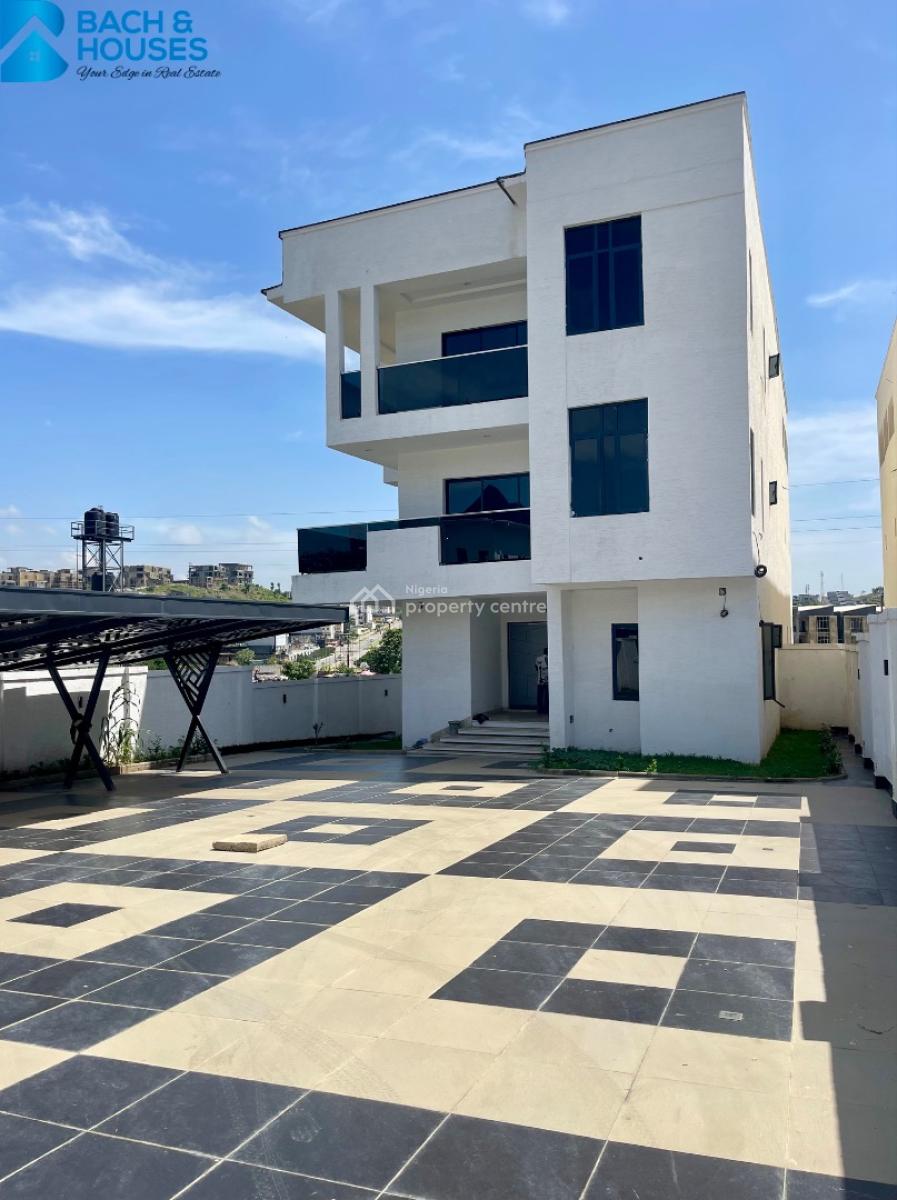 New Built 5 Bedroom Home, Guzape District, Abuja, Detached Duplex for Sale