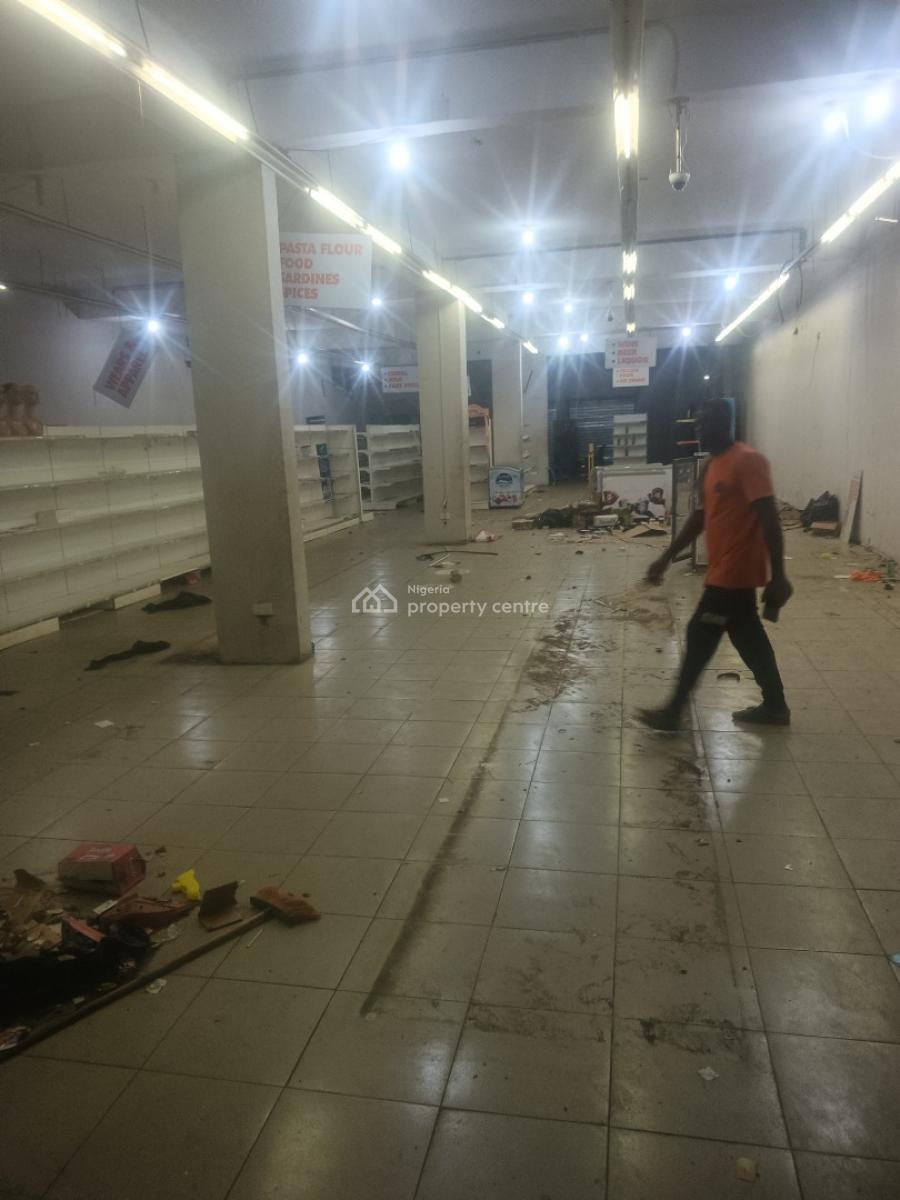 Big 2 Storey Building (530sqm) Each Floor (for All Purposes), Casso, Facing Directly Along Lagos/abeokuta Expressway, Alagbado, Ifako-ijaiye, Lagos, Commercial Property for Rent