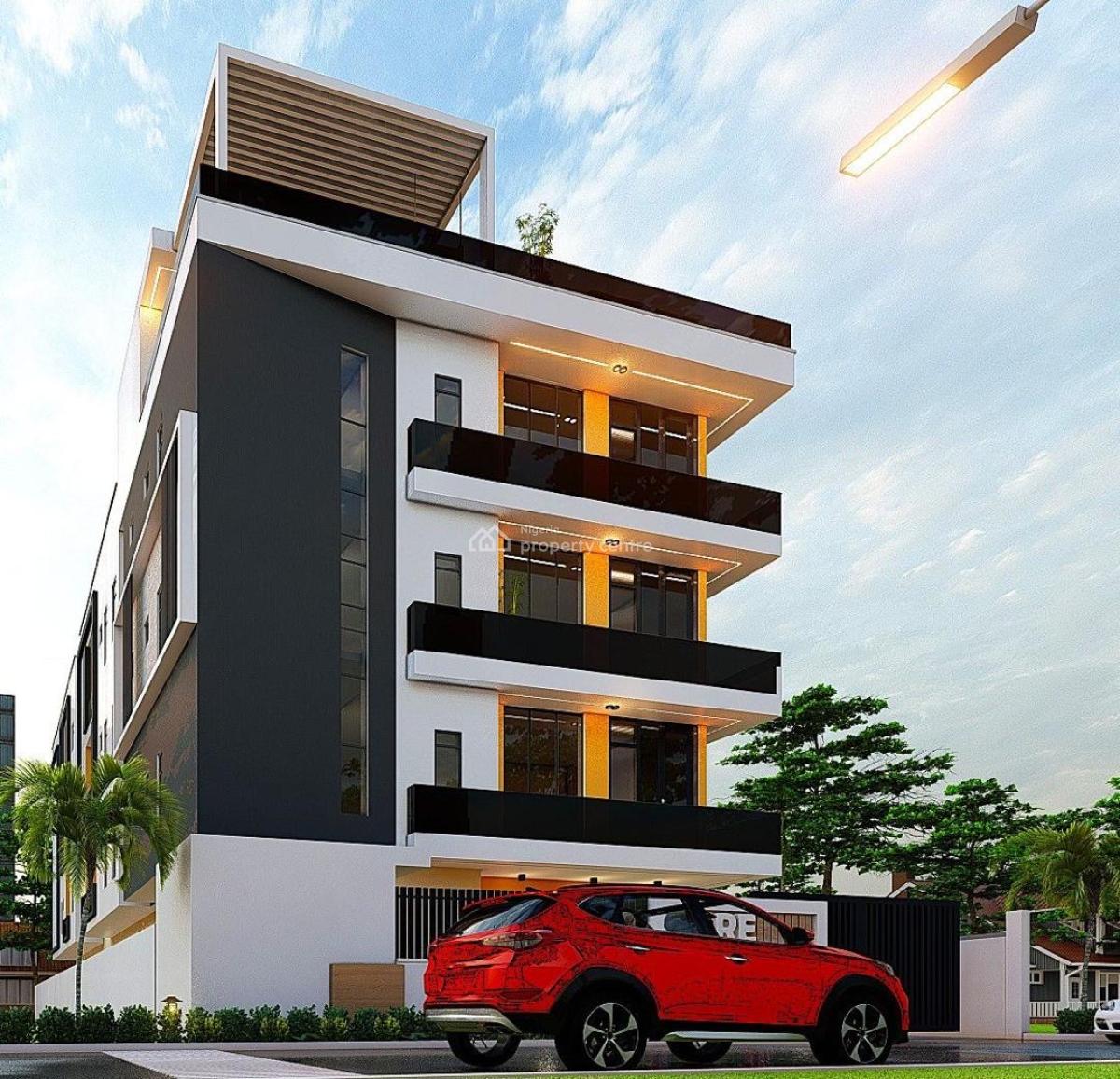 Solar Powered Luxury 2 Bed Apartments with Rooftop Lounge for Airbnb, Perfect for Shortlets/airbnb, Surulere, Lagos, Flat / Apartment for Sale