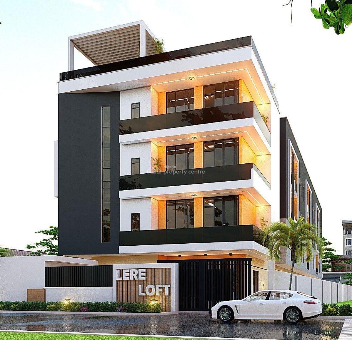 Solar Powered Luxury 2 Bedroom Apartment with Rooftop Lounge for Airbnb, Surulere, Lagos, Flat / Apartment for Sale