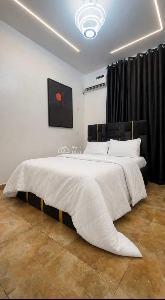 Fully Furnished One Bedroom Apartment with Open Plan Kitchen and Swimm, Canal West Estate Osapa London Lekki Phase1, Osapa, Lekki, Lagos, Mini Flat (room and Parlour) for Rent