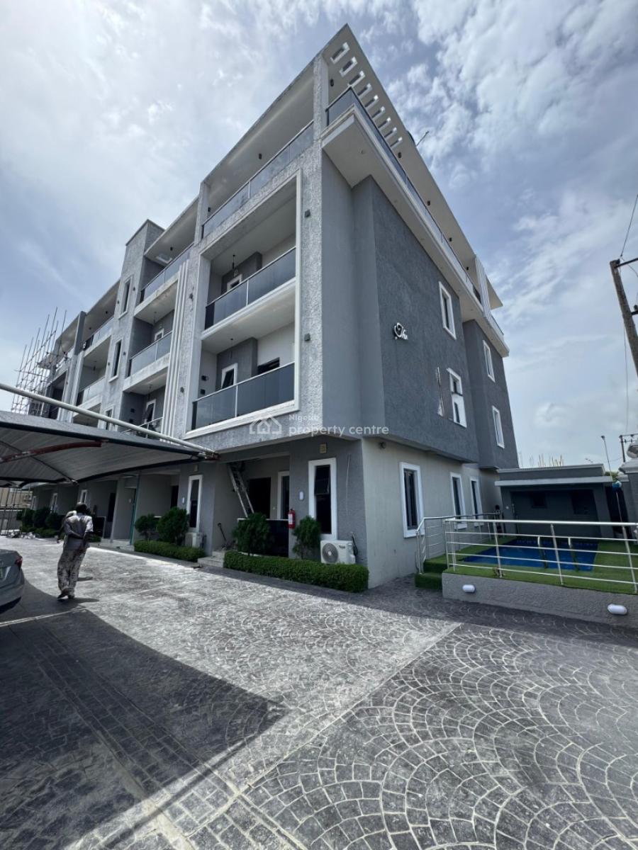 Lovely 4-bedroom Terrace Duplex with Bq, Lekki Phase One, Lekki, Lagos, Terraced Duplex for Rent