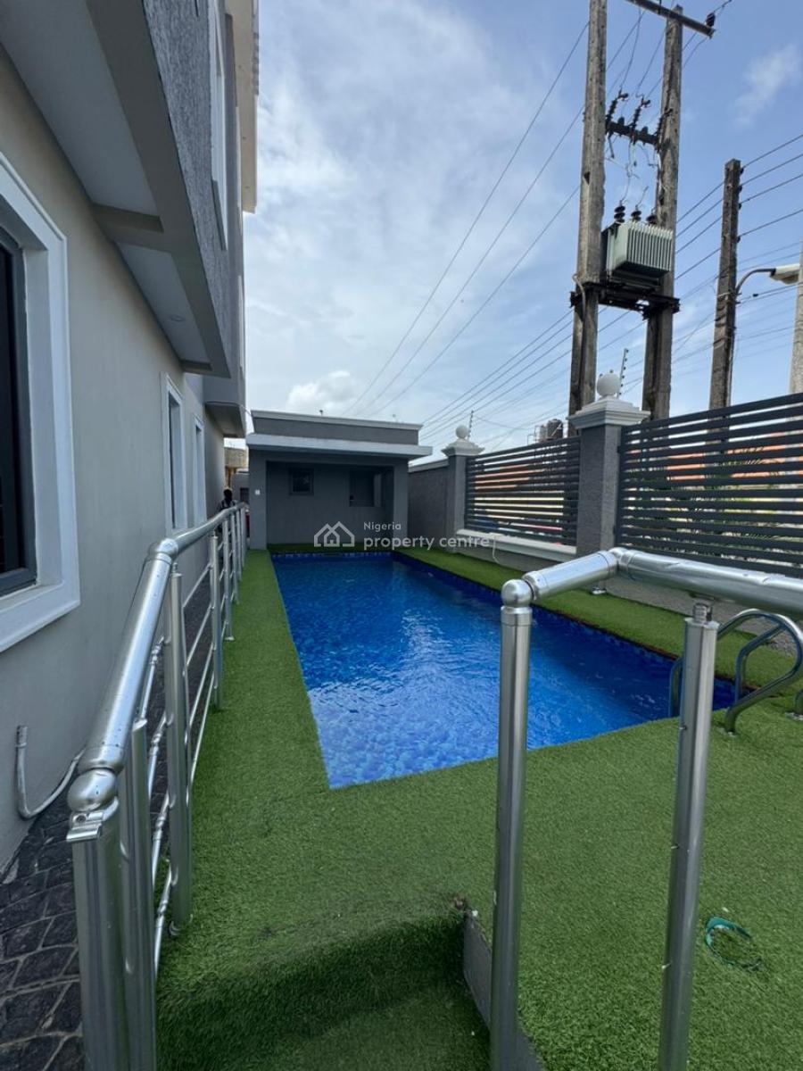 Lovely 4-bedroom Terrace Duplex with Bq, Lekki Phase One, Lekki, Lagos, Terraced Duplex for Rent
