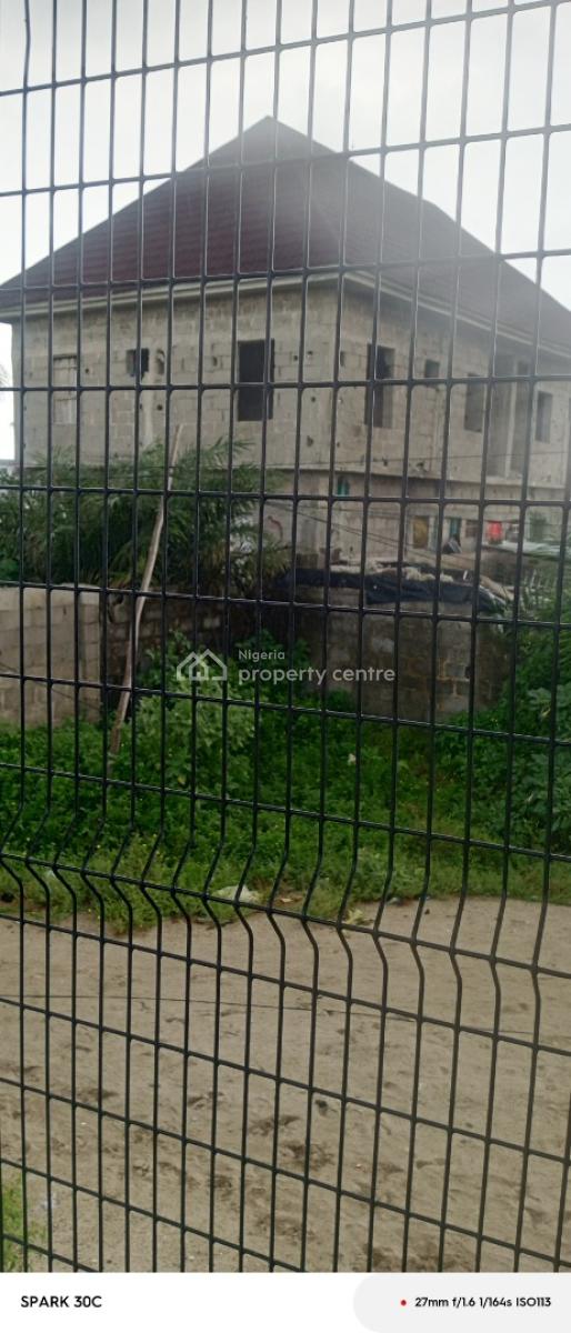 Uncompleted 2 Unit of 2 Bedroom and 2 Units of Mini Flat, Beside Cooplag Estate Orchid Road, Lafiaji, Lekki, Lagos, Factory for Rent