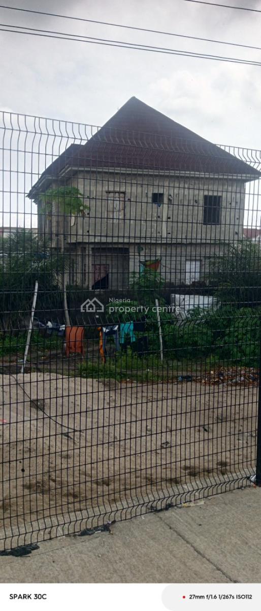 Uncompleted 2 Unit of 2 Bedroom and 2 Units of Mini Flat, Beside Cooplag Estate Orchid Road, Lafiaji, Lekki, Lagos, Factory for Rent