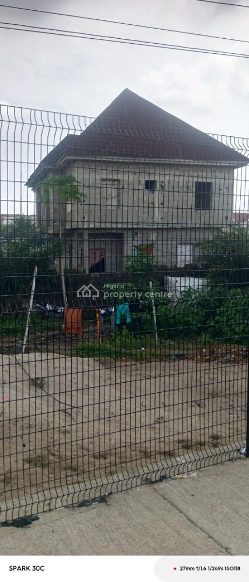 Uncompleted 2 Unit of 2 Bedroom and 2 Units of Mini Flat, Beside Cooplag Estate Orchid Road, Lafiaji, Lekki, Lagos, Factory for Rent