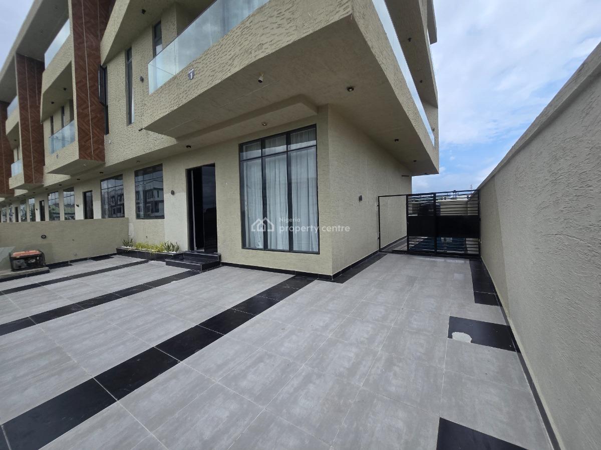 Newly Build 5-bedroom Terrace Plus a Room Bq, Off Freedom Way, Lekki Phase 1, Lekki, Lagos, Terraced Duplex for Sale