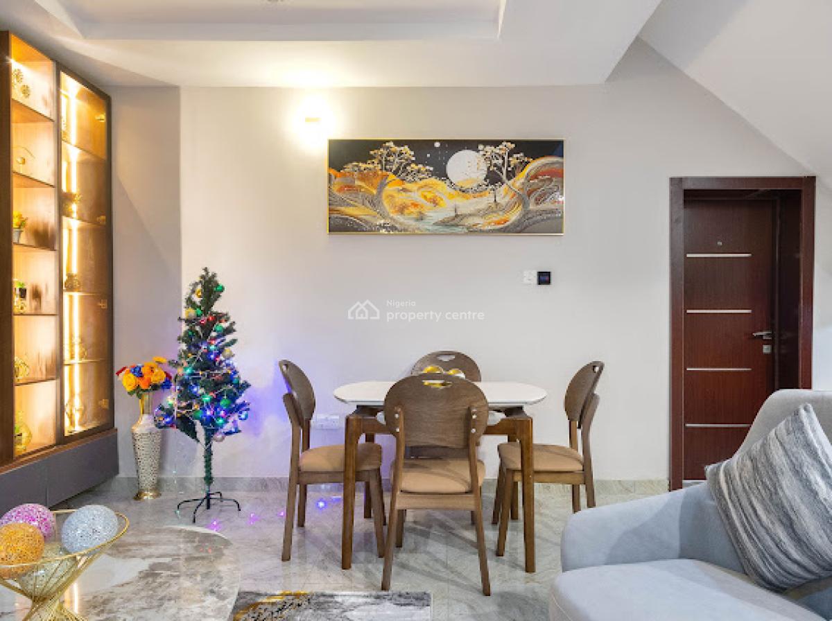 Luxury Smart Home 2 Bedrooms Terrace, Cyberville Estate, Ikate Elegushi, Lekki, Lagos, House Short Let