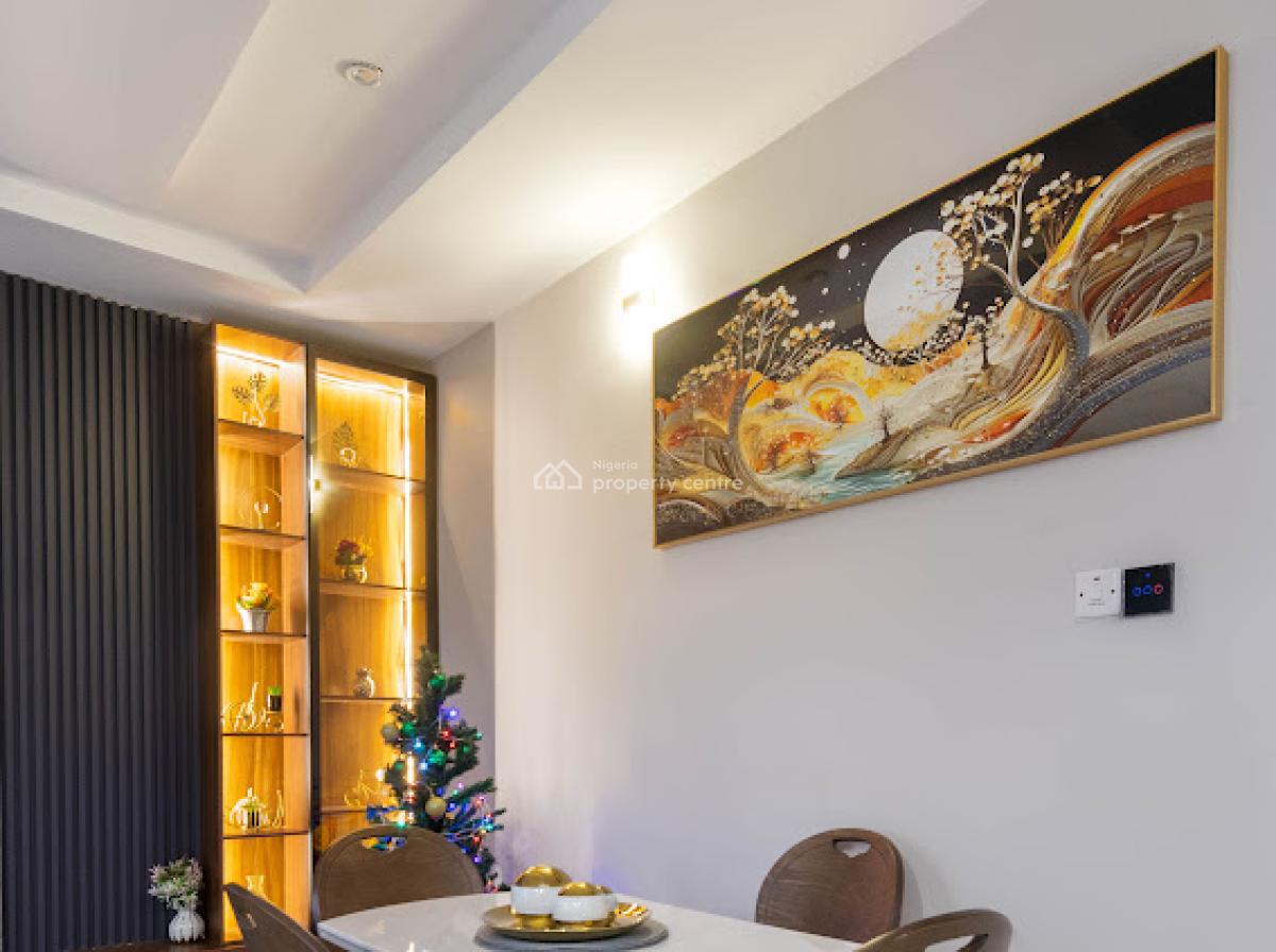 Luxury Smart Home 2 Bedrooms Terrace, Cyberville Estate, Ikate Elegushi, Lekki, Lagos, House Short Let