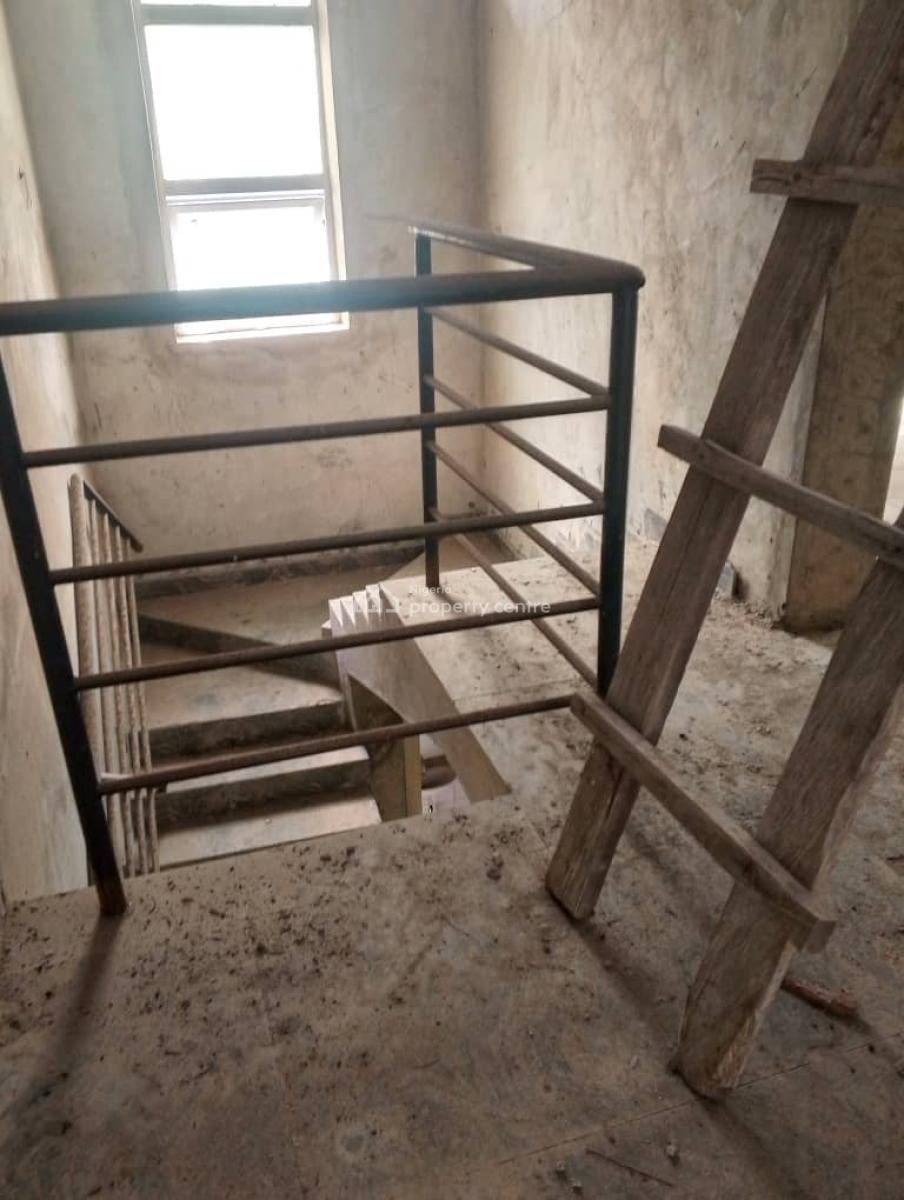 4bedroom Fully Detached Carcass Duplex, Pearl Garden Estate, Sangotedo, Ajah, Lagos, Detached Duplex for Sale
