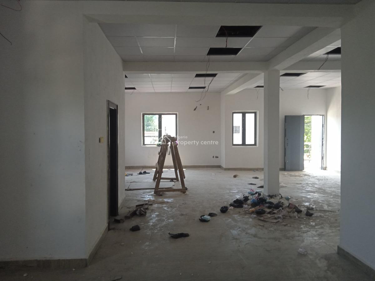 Ready for Immediate Use a Semi Detached Office Duplex, Wuse Zone 5 Close to Akara Cafe, Zone 5, Wuse, Abuja, Office Space for Rent