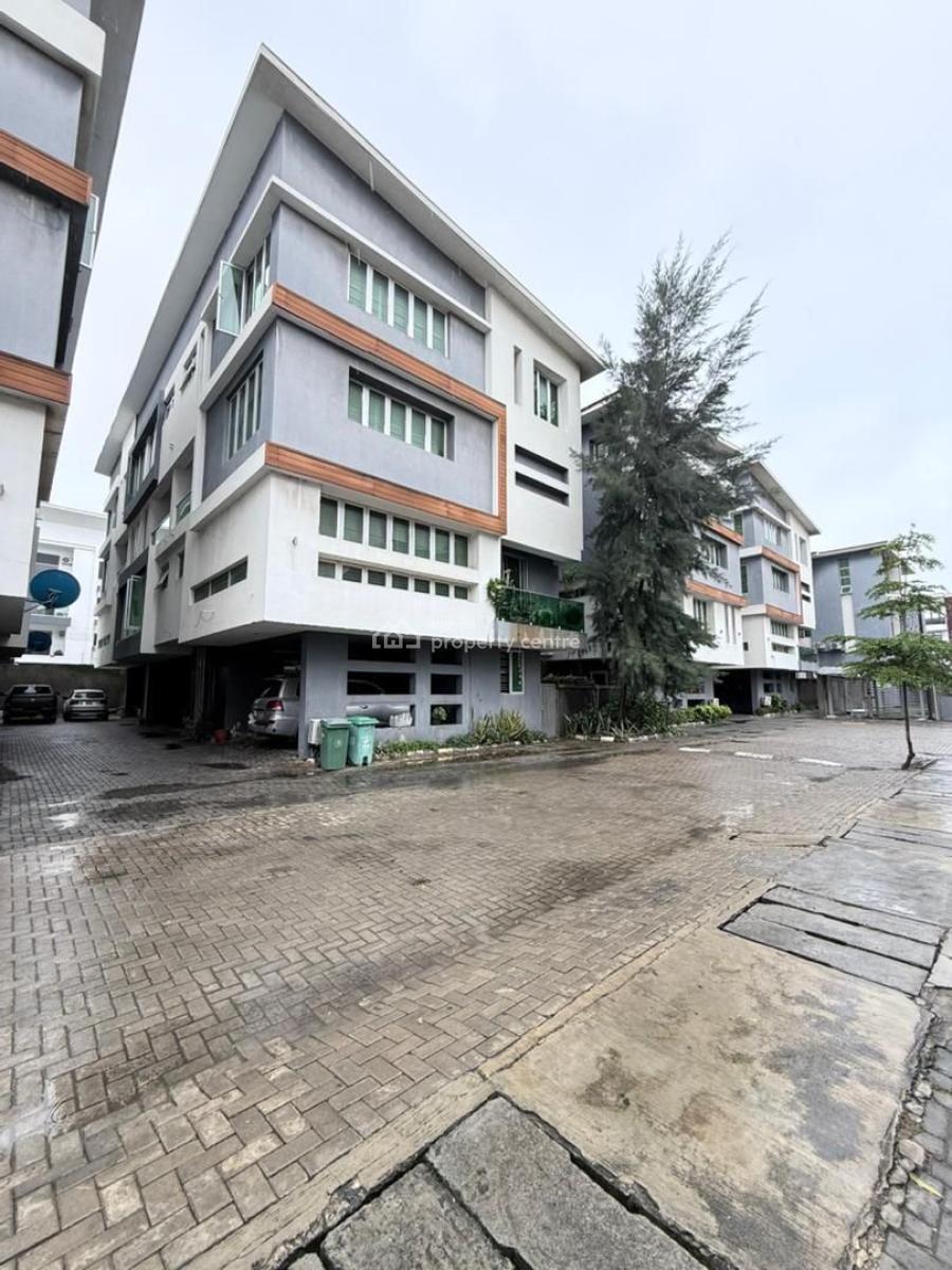 4 Bedroom Terrace Duplex with Bq, Ikate, Lekki, Lagos, Terraced Duplex for Rent