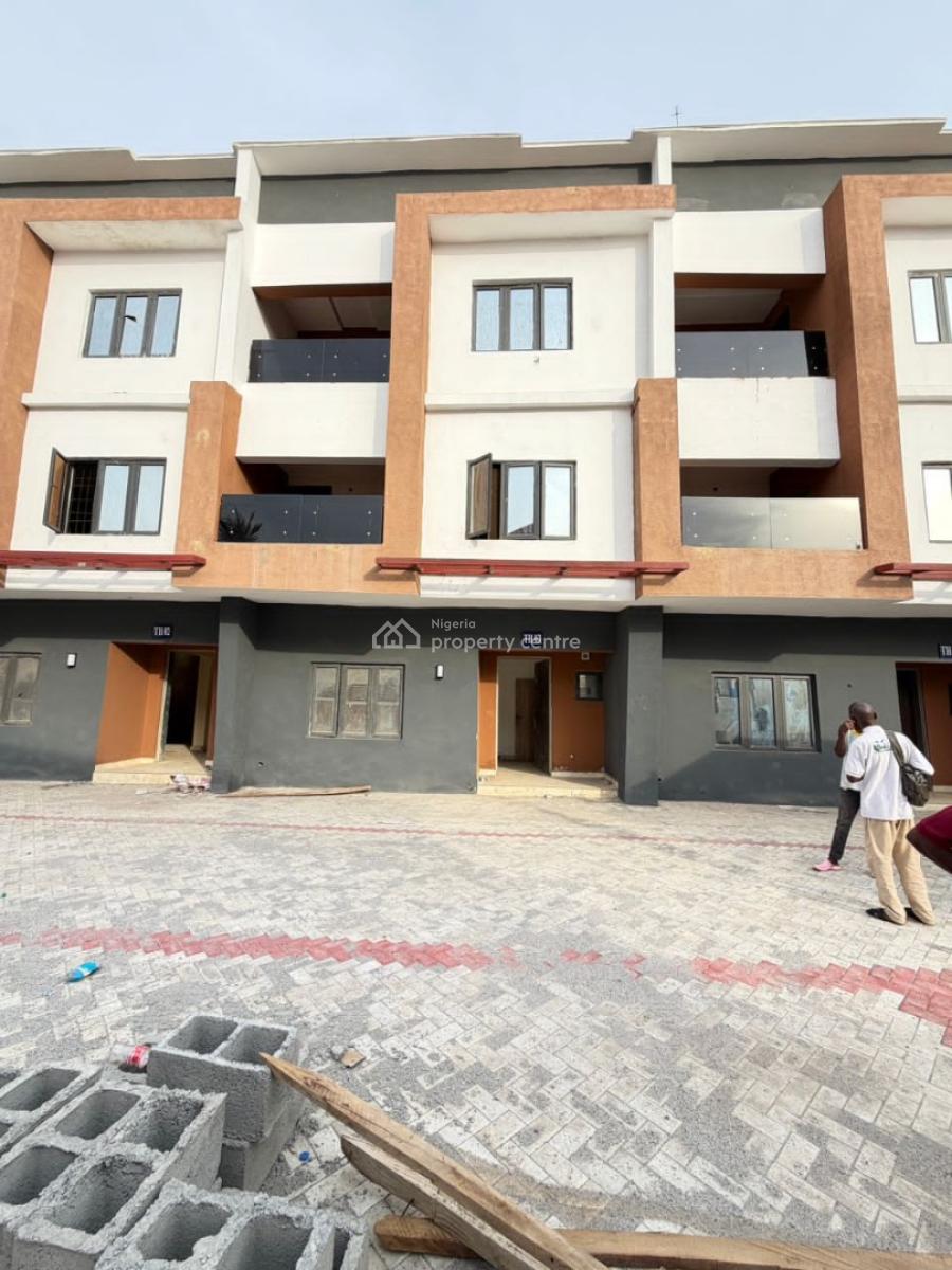 a Brand New Spacious 4-bedroom Terrace Duplex + 1bq, Durumi, Abuja, Terraced Duplex for Sale
