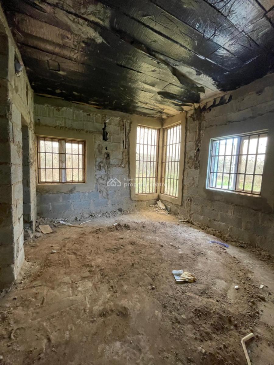 Semi Finished One Bedroom Block of Flat in an Estate, Kubwa District, Kubwa, Abuja, Block of Flats for Sale