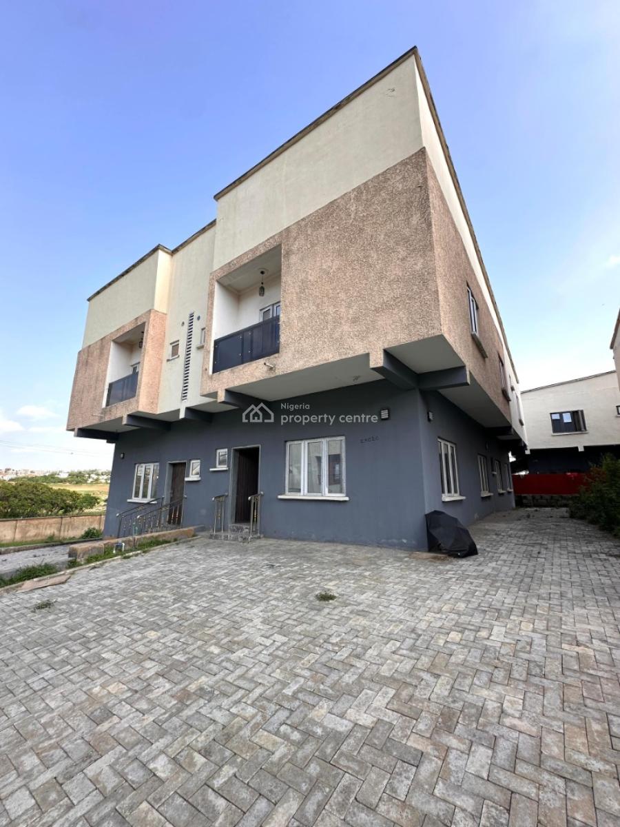 Newly Built 4 Bedroom Semi Detached Duplex with Bq, in an Estate Lifecamp, Abuja, Life Camp, Abuja, Semi-detached Duplex for Sale