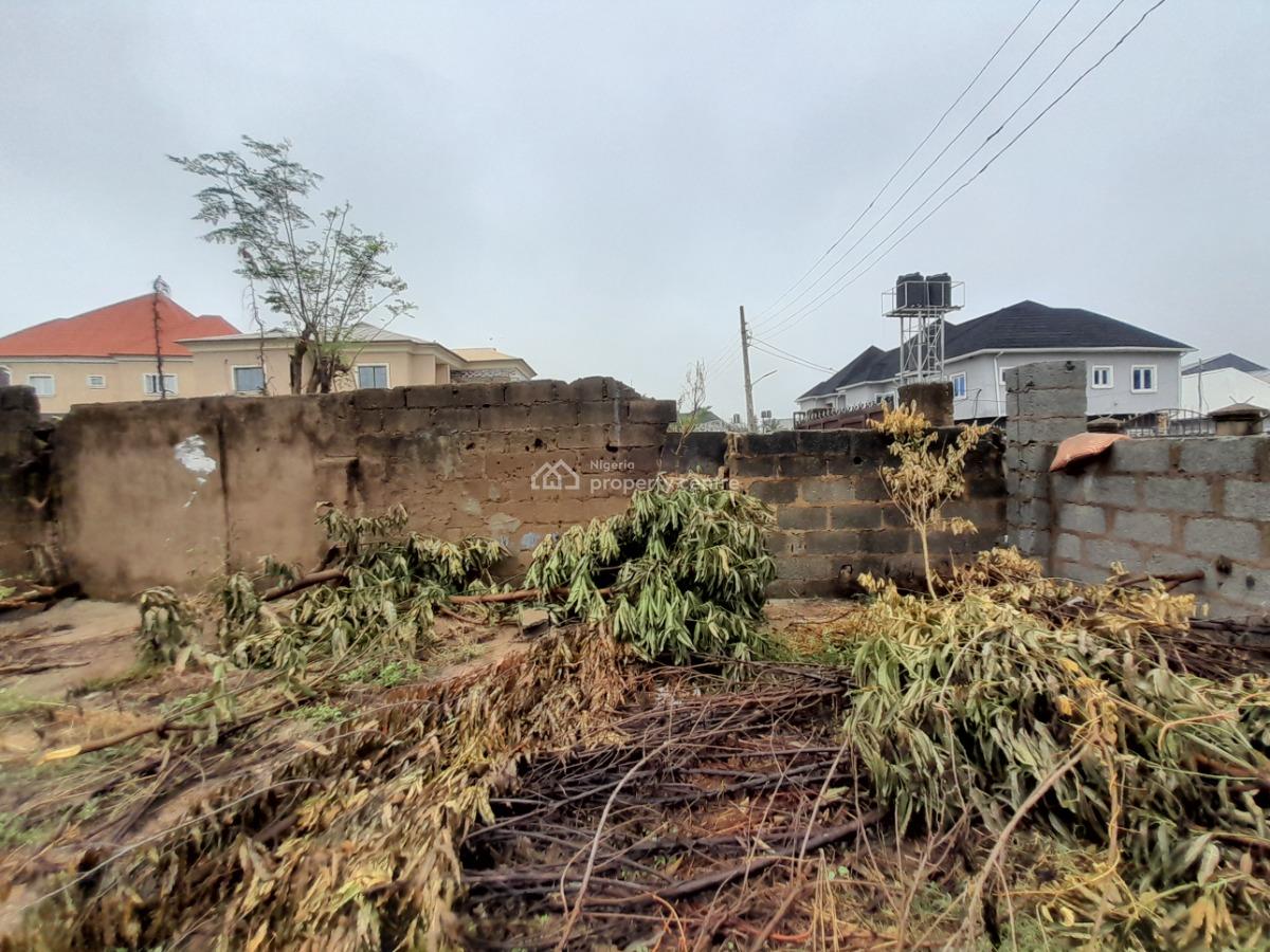 750sqm Fenced and Gated Plot with Gatehouse and Borehole Installed, Arab Road, Kubwa, Abuja, Residential Land for Sale