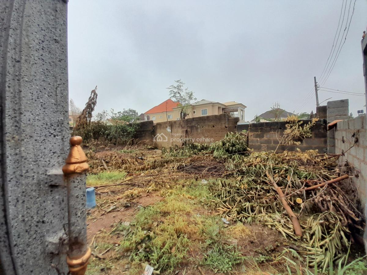 750sqm Fenced and Gated Plot with Gatehouse and Borehole Installed, Arab Road, Kubwa, Abuja, Residential Land for Sale