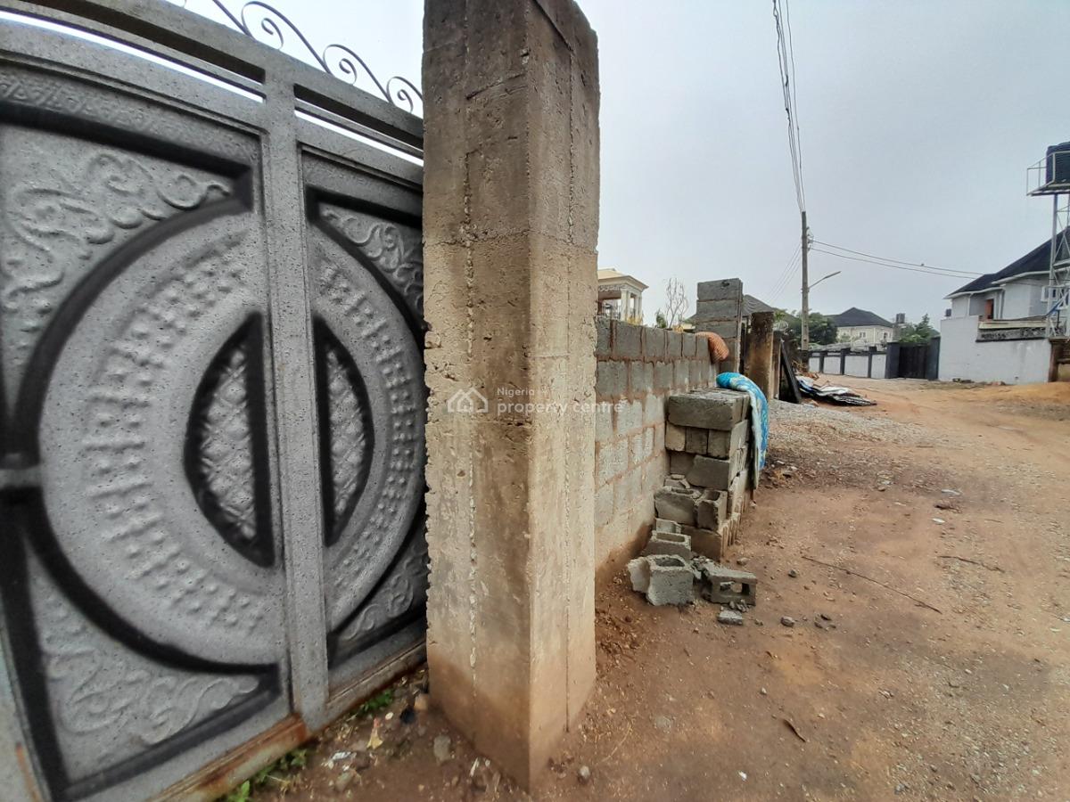 750sqm Fenced and Gated Plot with Gatehouse and Borehole Installed, Arab Road, Kubwa, Abuja, Residential Land for Sale