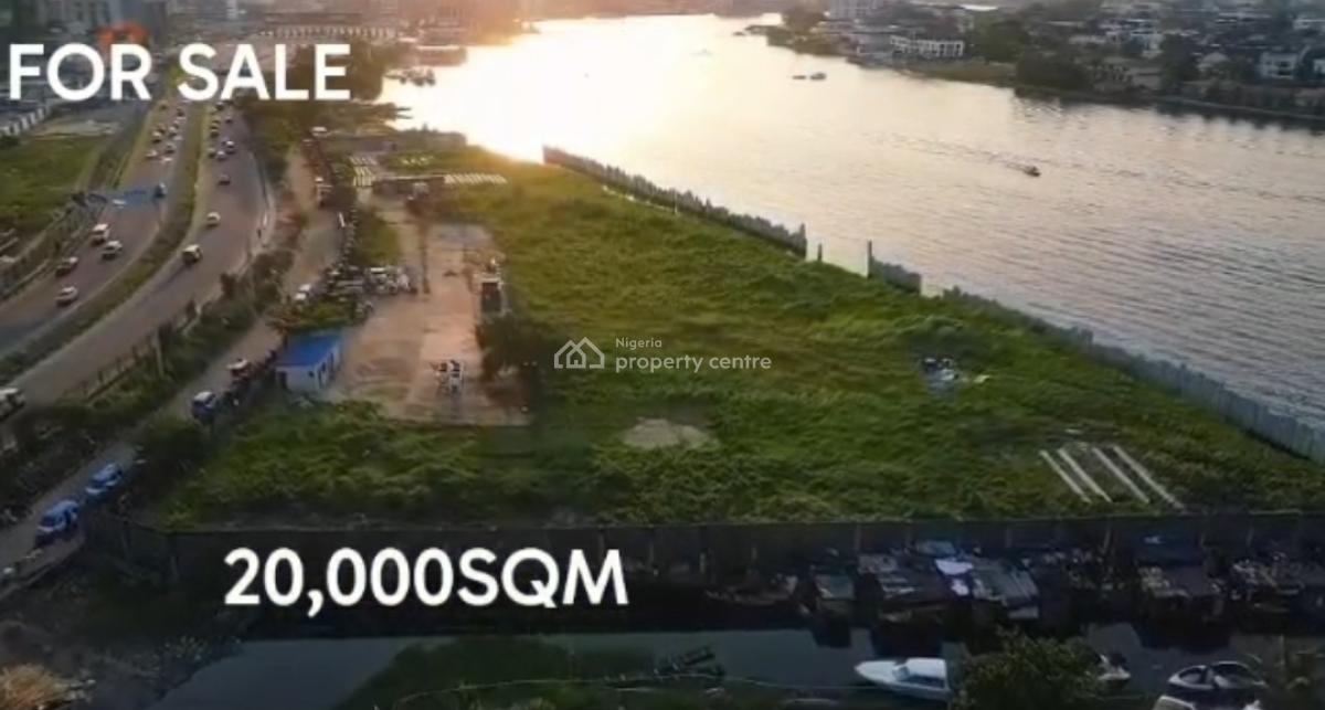 Waterfront Land20,000sqm Strategically Located at Maroko, Along The Le, Lekki Phase 1, Lekki, Lagos, Mixed-use Land for Sale