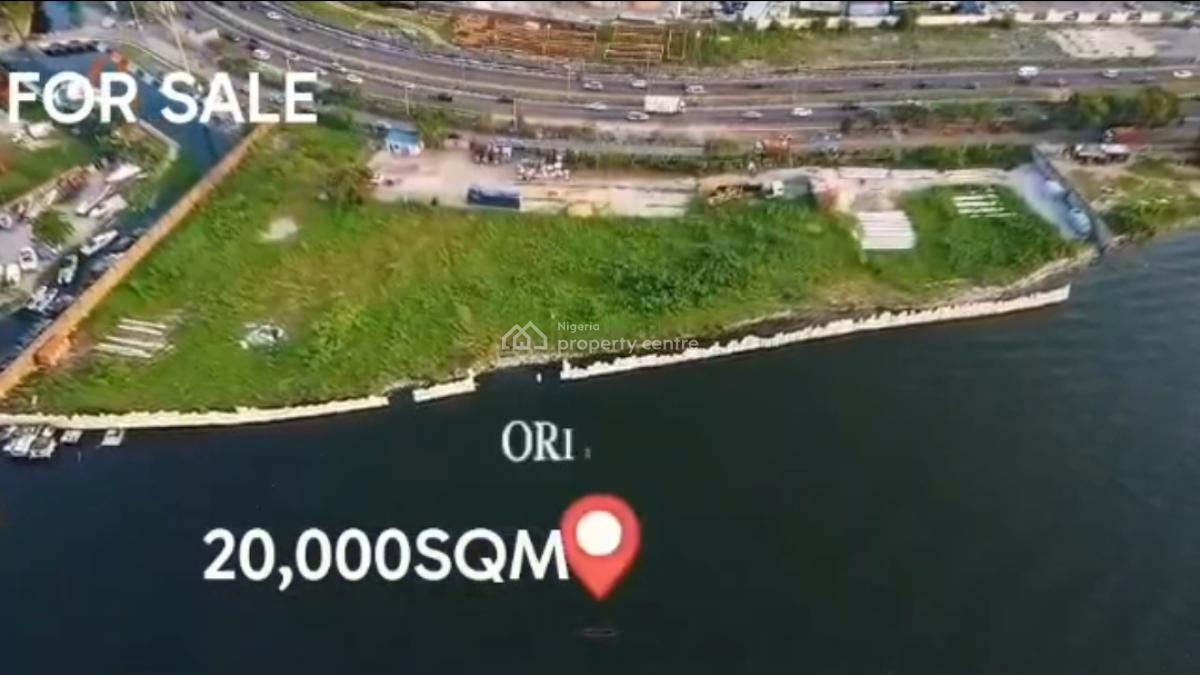 Waterfront Land20,000sqm Strategically Located at Maroko, Along The Le, Lekki Phase 1, Lekki, Lagos, Mixed-use Land for Sale